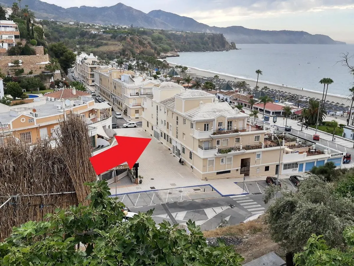 Apartment 2E Ferienwohnung Am Meer Playa Burriana 1 Linea, Erste Strandreihe Nerja