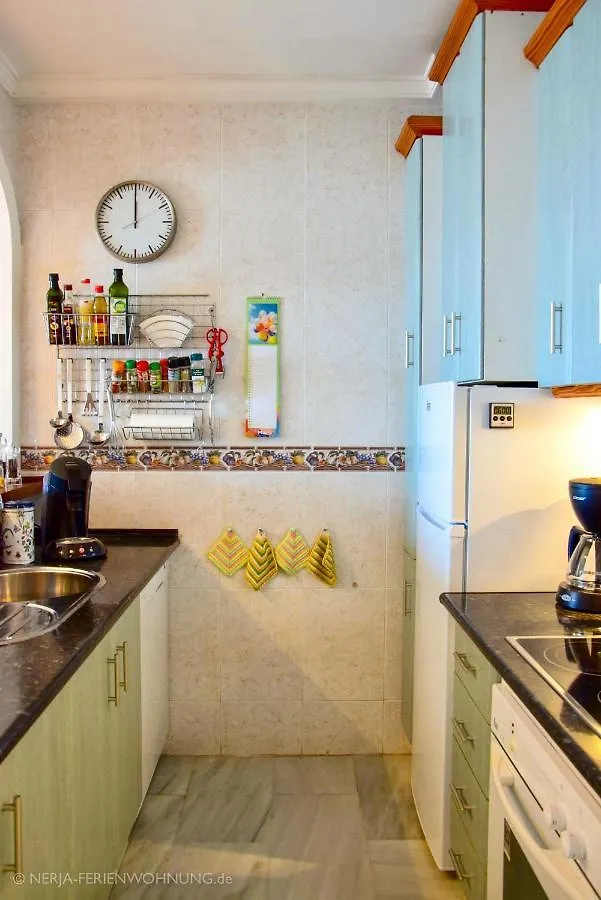 2E Ferienwohnung Am Meer Playa Burriana 1 Linea, Erste Strandreihe Nerja 0*,